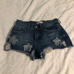 Jean shorts